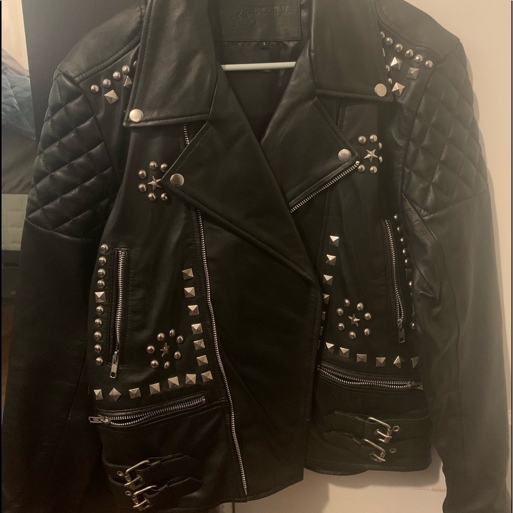 Madonna &Co Beautiful genuine leather jacket.